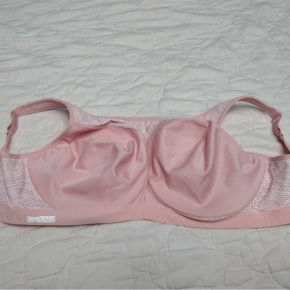 Glamorise Sport Elite Performance Bra in Soft Pink - Picture 2 of 8